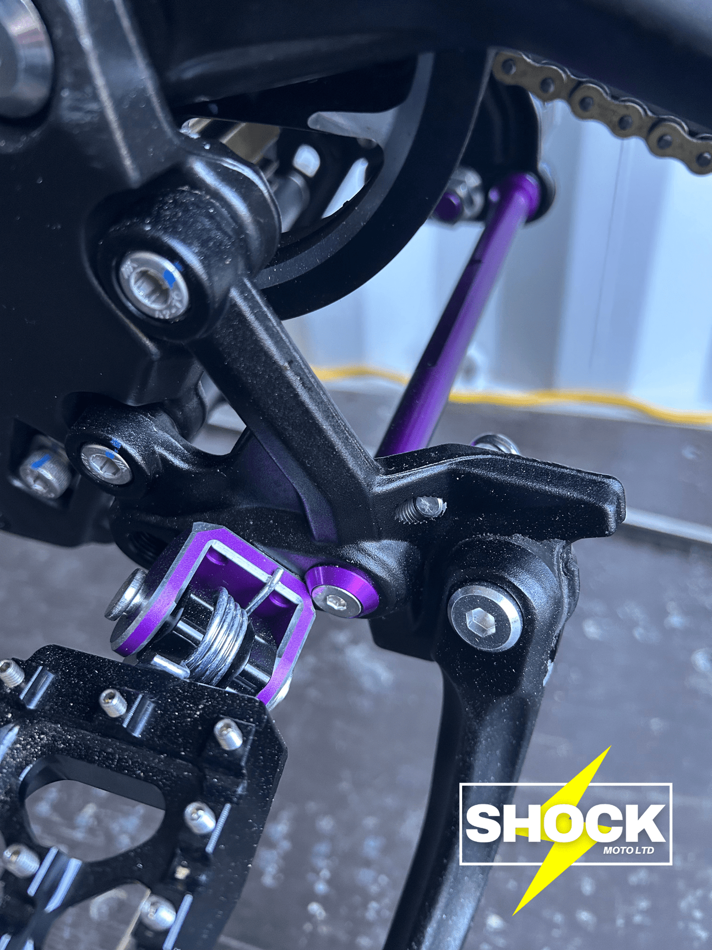 Surron Light Bee X Foot Peg Connection Bracket - Shock Moto Ltd