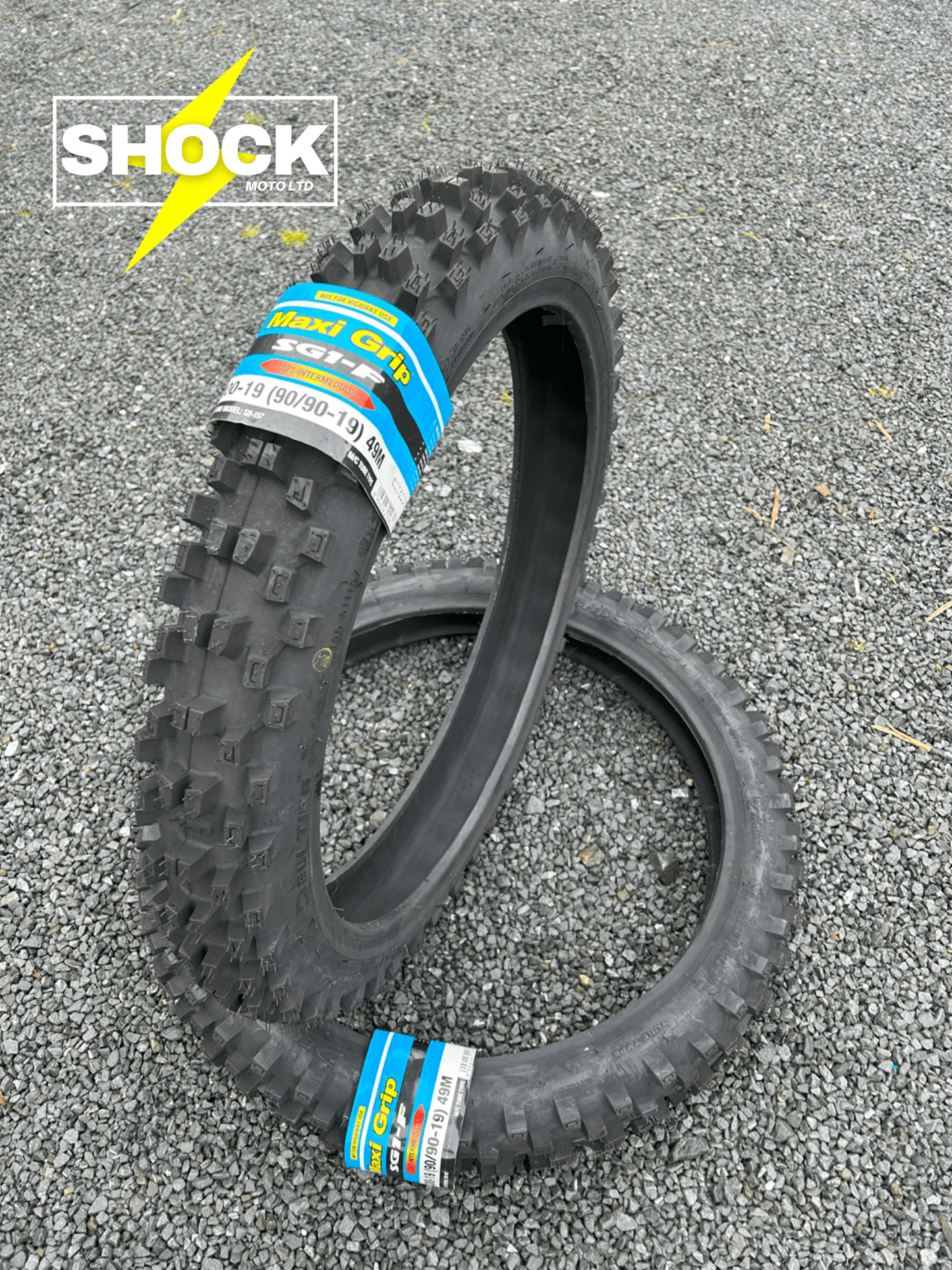 Maxi Grip 90/90 - 19 SG1 Tyre - Shock Moto Ltd