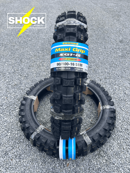Maxi Grip 90/100 - 16 SG1 Tyre - Shock Moto Ltd