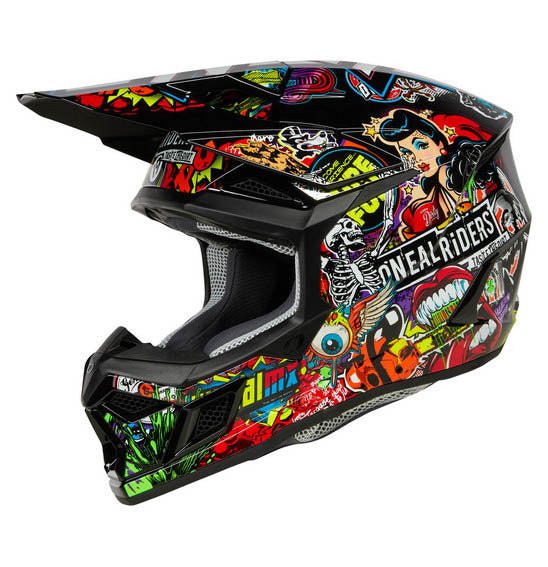O'NEAL 3SRS Helmet - Shock Moto Ltd