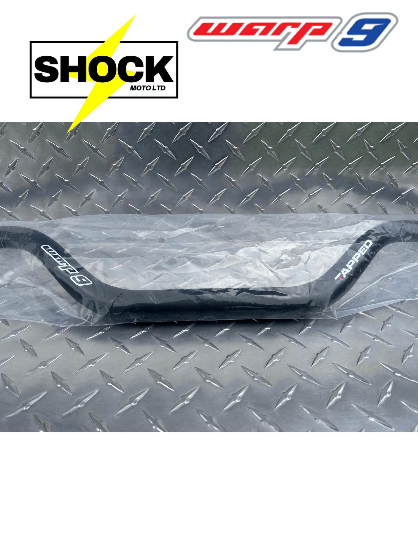 Warp 9 MX/Offroad 1 - 1/8" Tapped Handlebars - Shock Moto Ltd