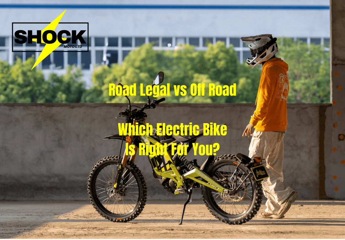 Can You Ride an Electric Dirt Bike on the Road in New Zealand? - Shock Moto Ltd