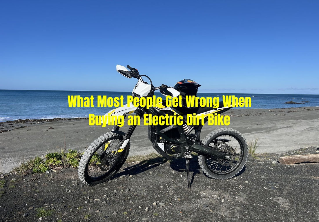 What Most People Get Wrong When Buying an Electric Dirt Bike - Shock Moto Ltd