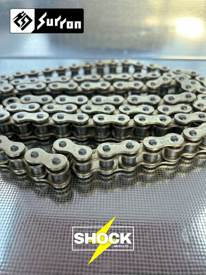 Surron Light Bee X 420 Gold Chain - Shock Moto Ltd
