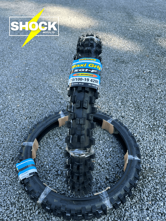 Maxi Grip 70/100 - 19 SG1 Tyre - Shock Moto Ltd