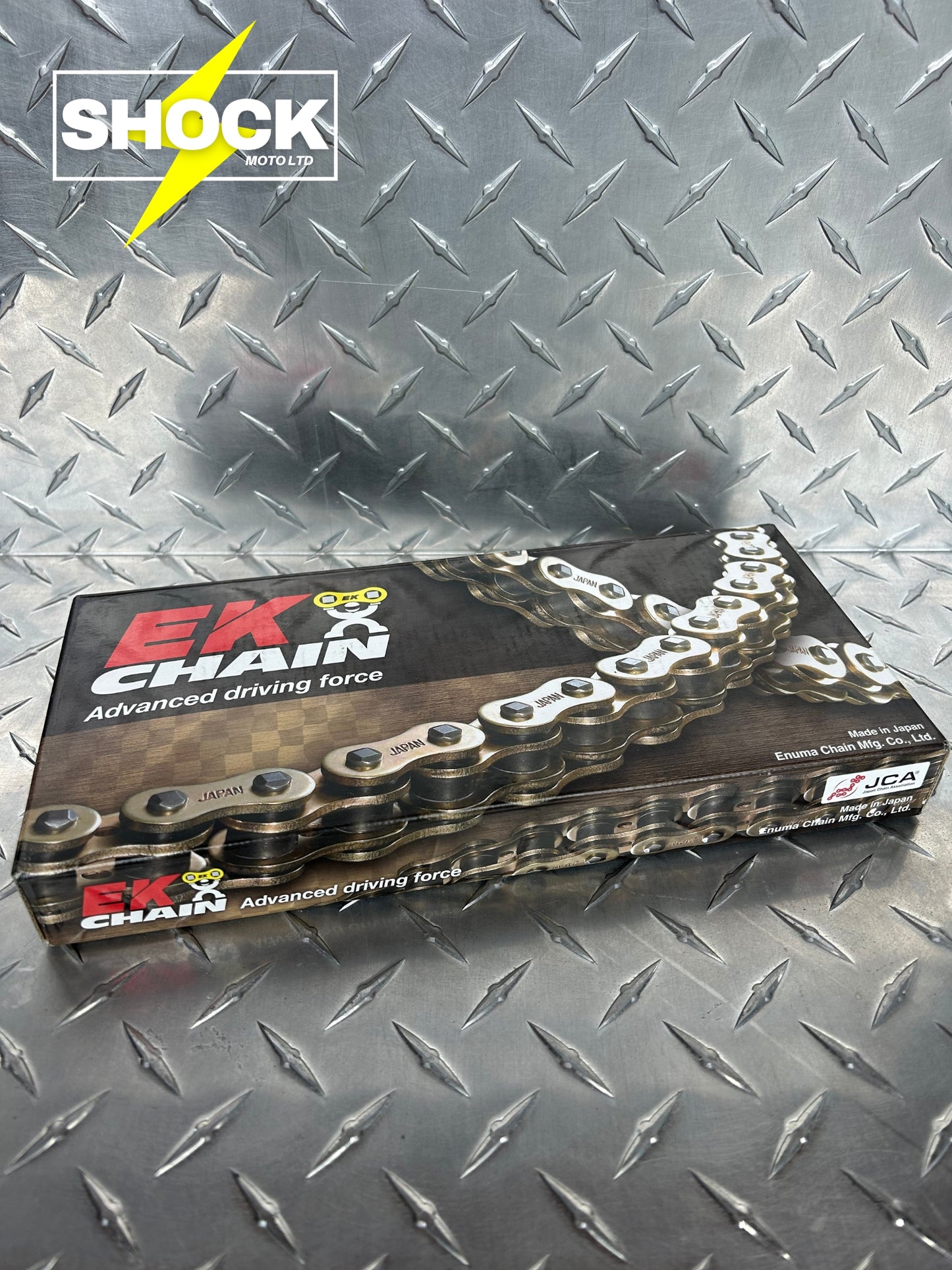 EK Chain 520 120 Link O Ring Chain - Shock Moto Ltd
