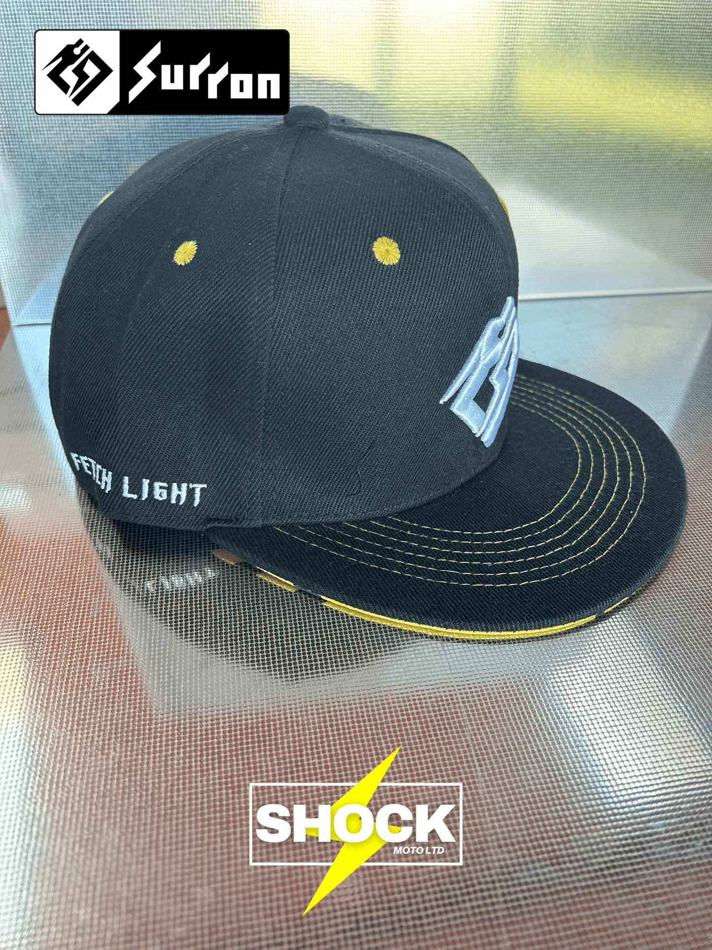 Surron Flat Brim Hat - Shock Moto Ltd