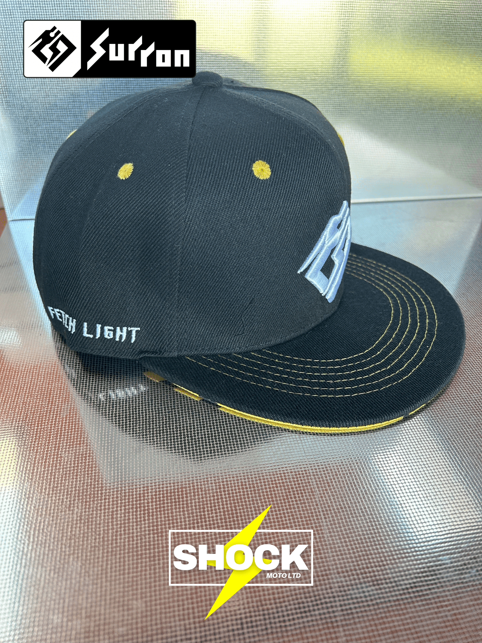 Surron Flat Brim Hat - Shock Moto Ltd