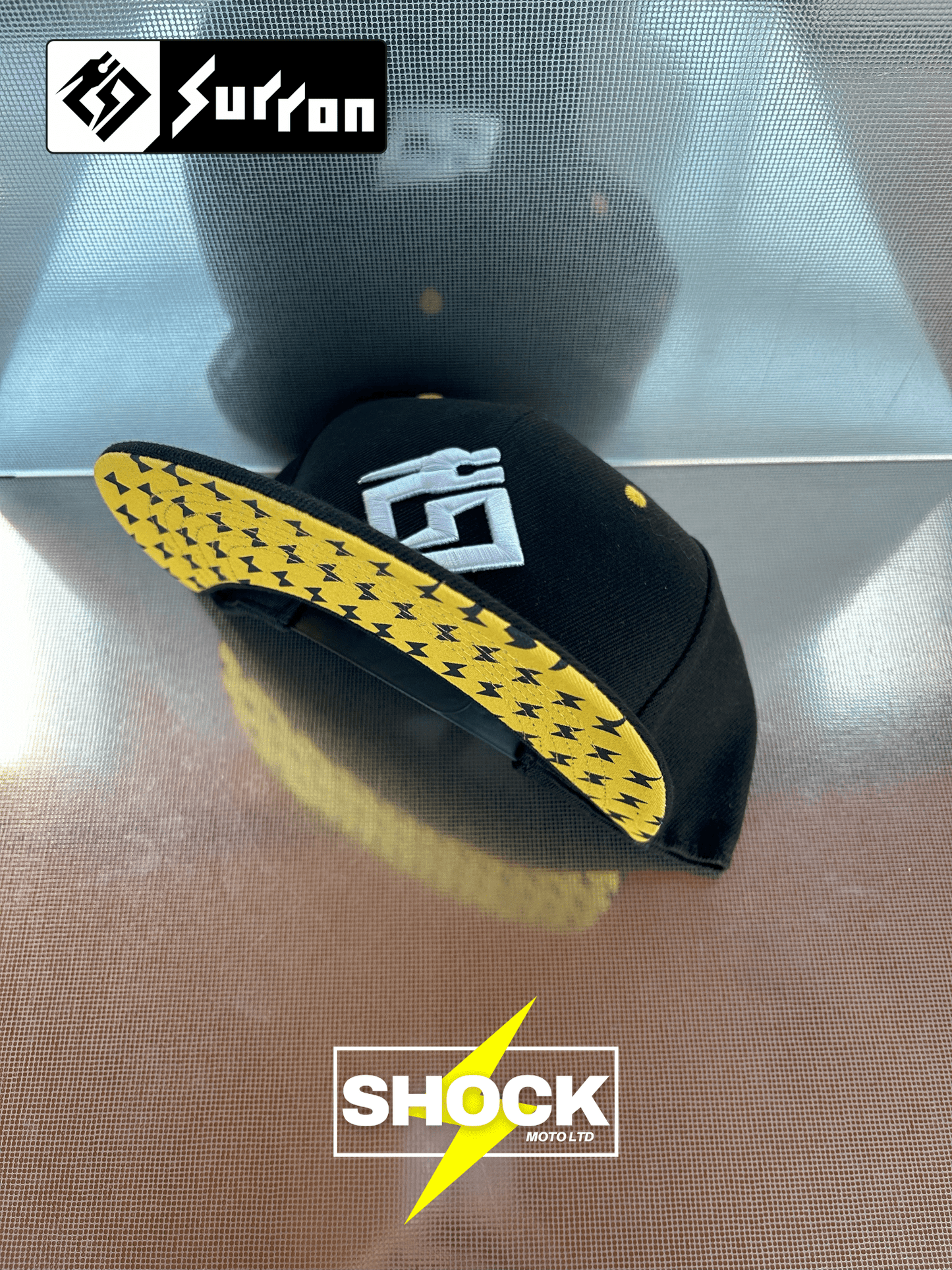 Surron Flat Brim Hat - Shock Moto Ltd