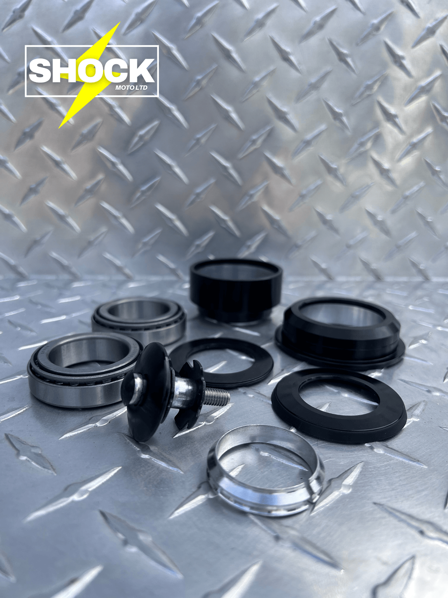Light Bee X Tapered Roller Bearing Headset Assembly - Shock Moto Ltd