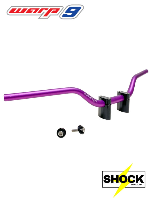 Warp 9 MX/Offroad 1-1/8" Tapped Handlebars - Shock Moto Ltd