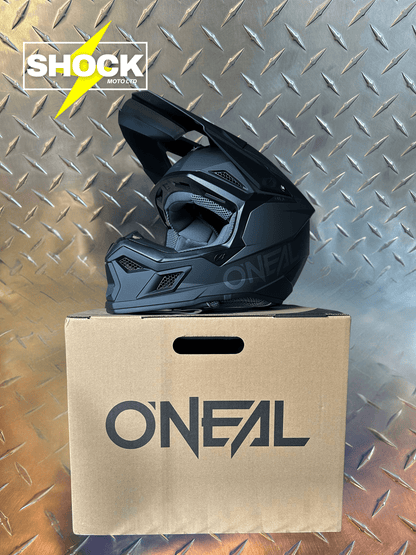 O'NEAL 3SRS Helmet, Black\Gray - Shock Moto Ltd