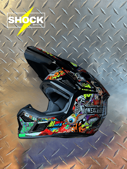 O'NEAL 3SRS Helmet, Crank Multi - Shock Moto Ltd