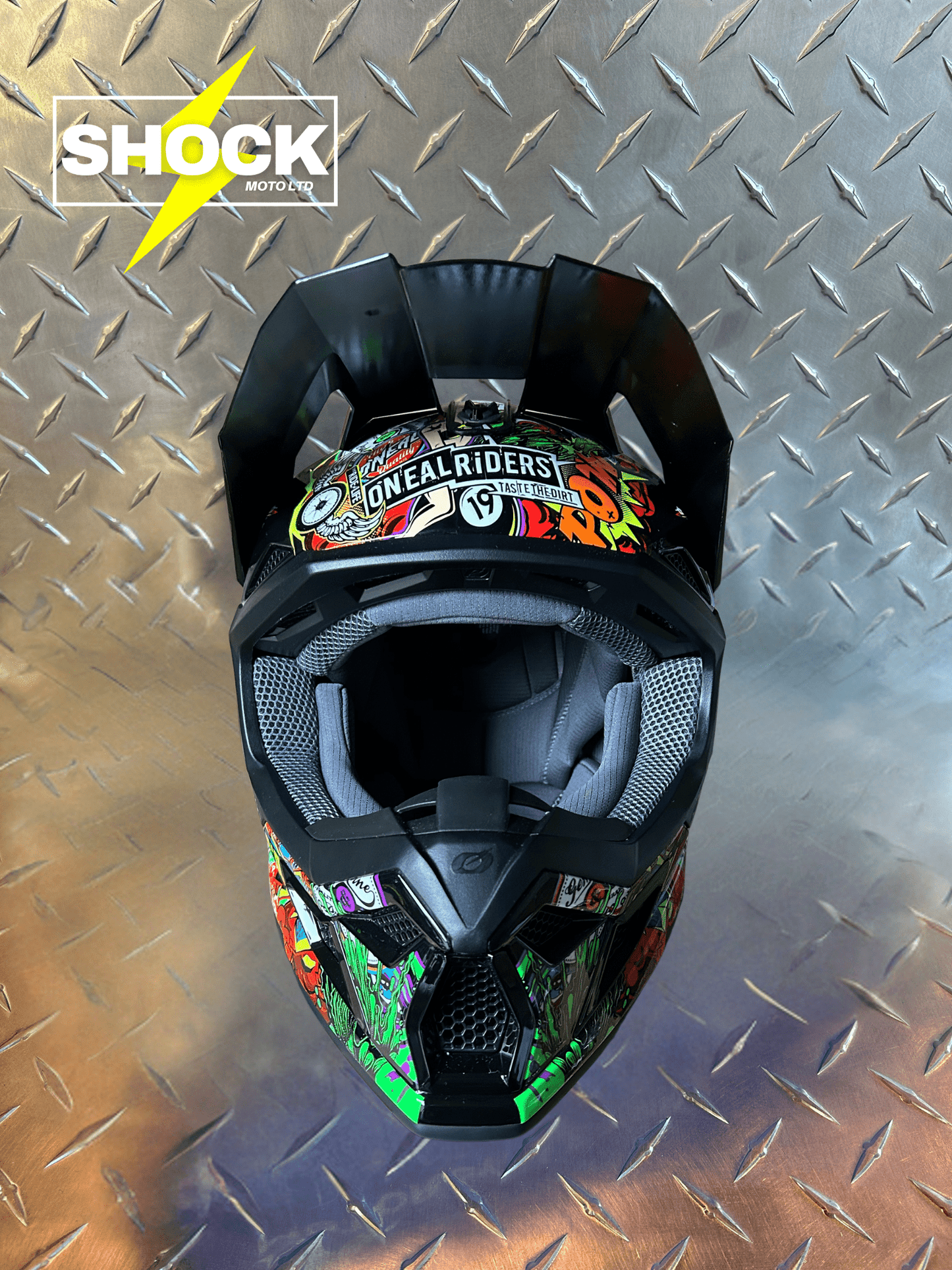 O'NEAL 3SRS Helmet, Crank Multi - Shock Moto Ltd