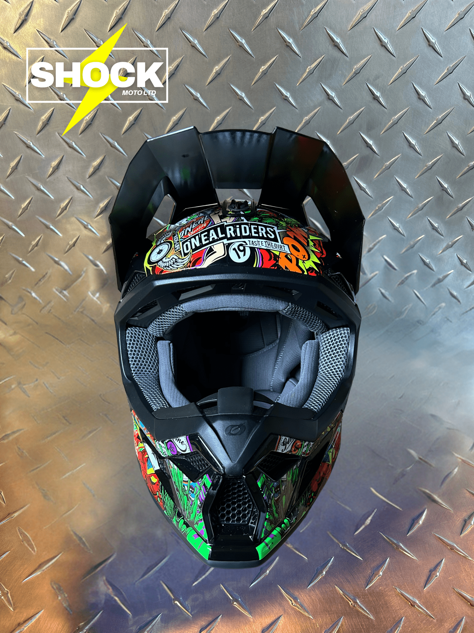 O'NEAL 3SRS Helmet, Crank Multi - Shock Moto Ltd