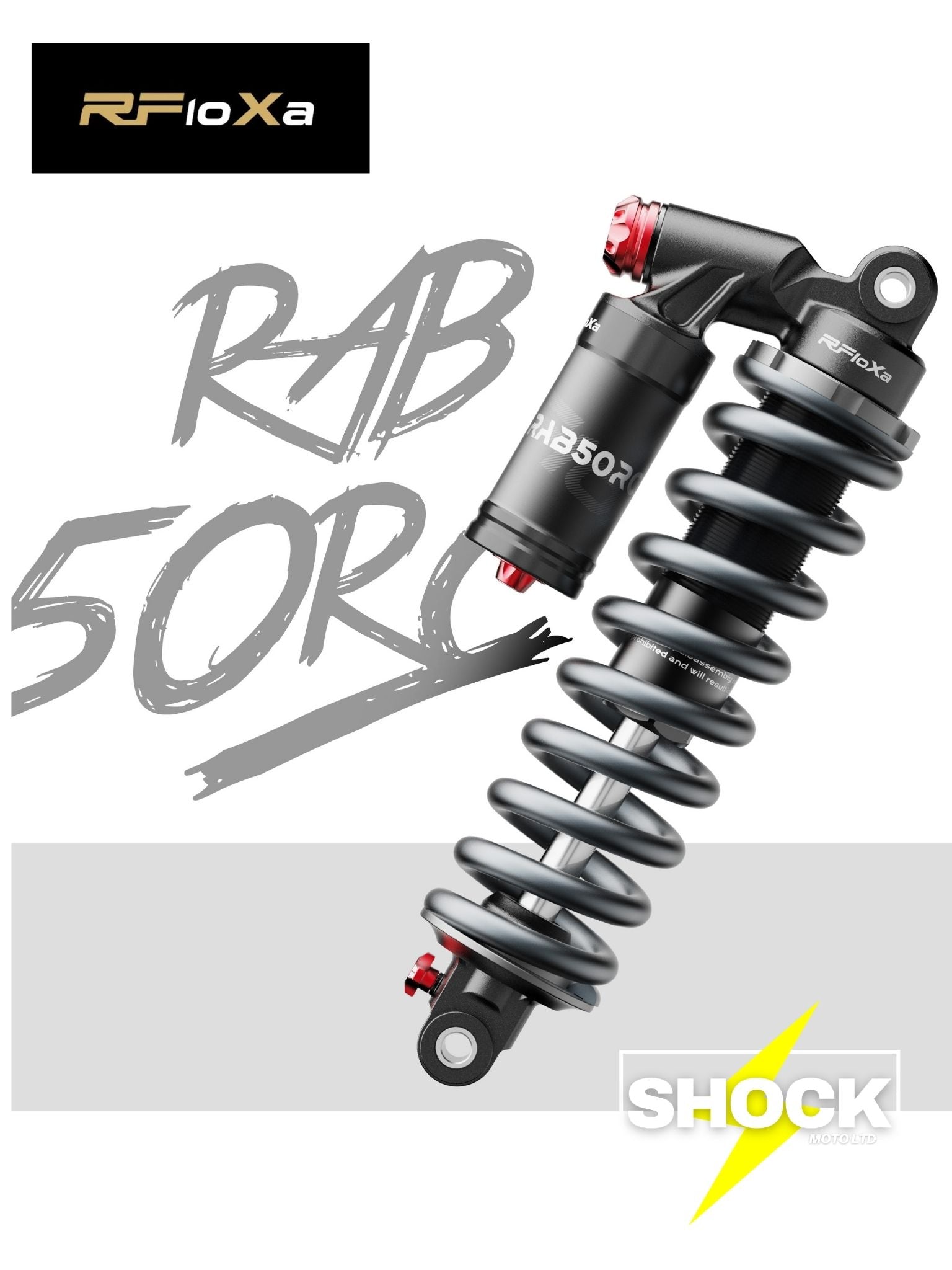 RFloXa RAB50RC Rear Shock - Shock Moto Ltd
