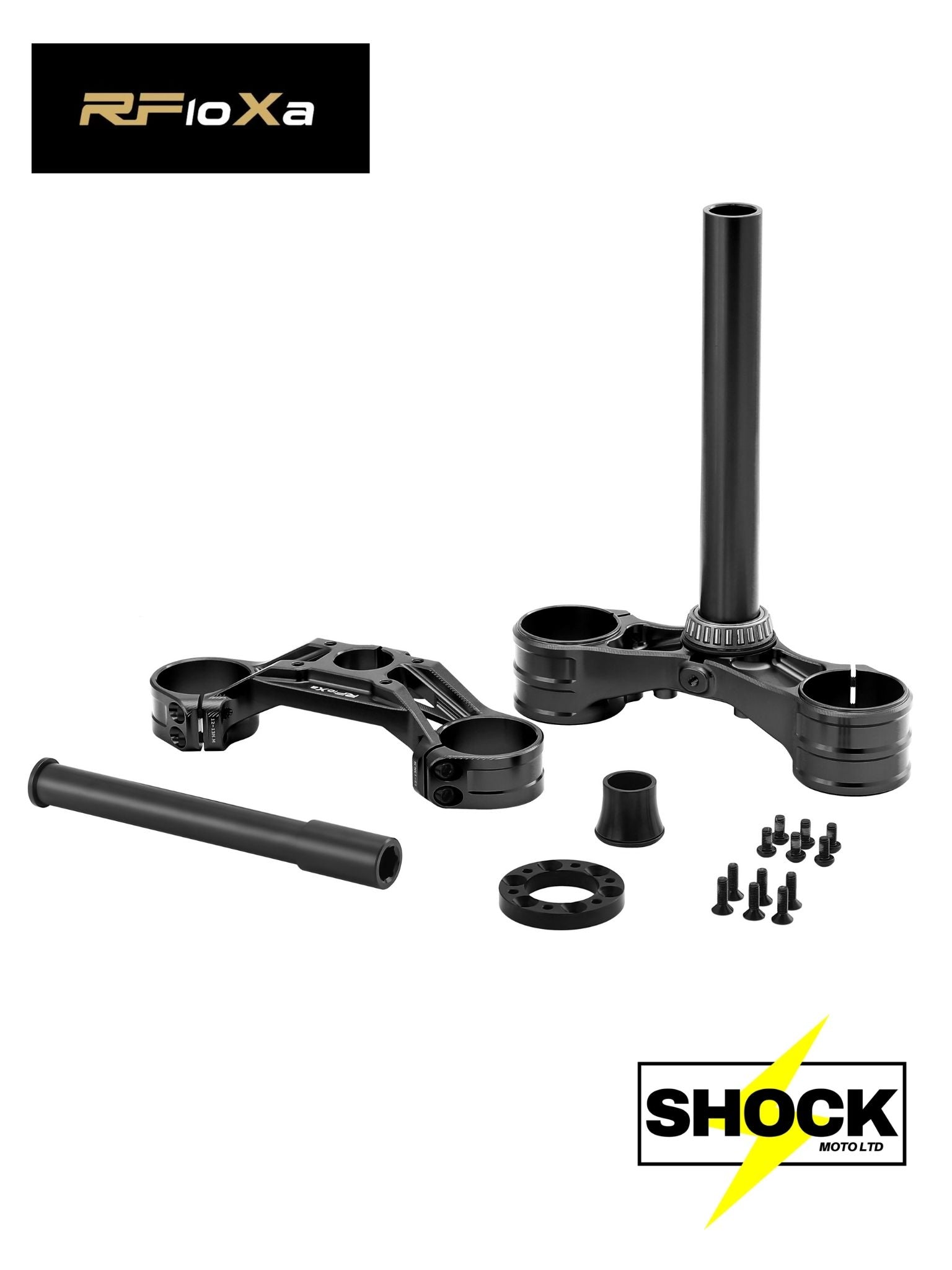 RFloXa Max Drop Crown Triple Clamp - Shock Moto Ltd
