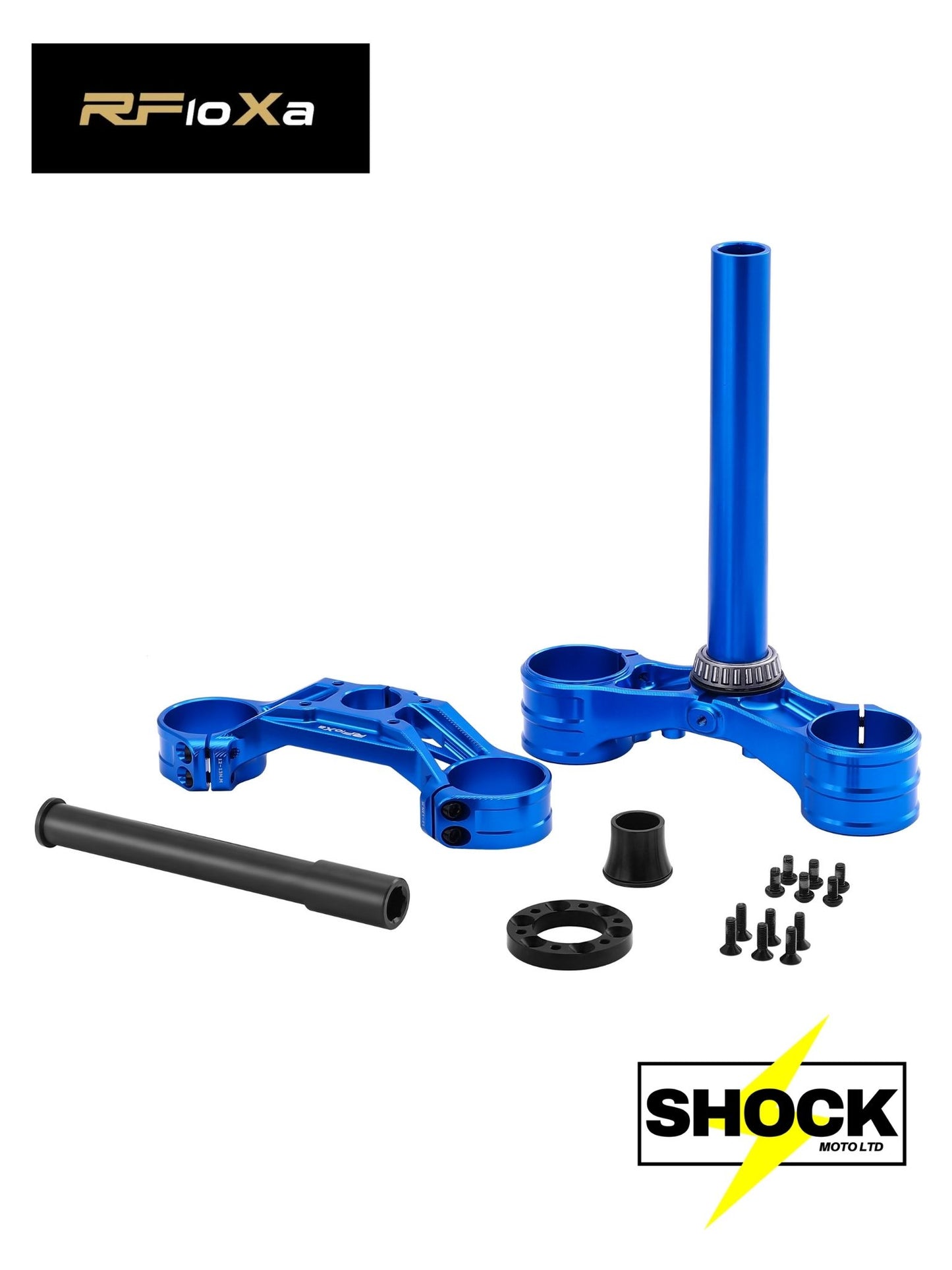 RFloXa Max Drop Crown Triple Clamp - Shock Moto Ltd