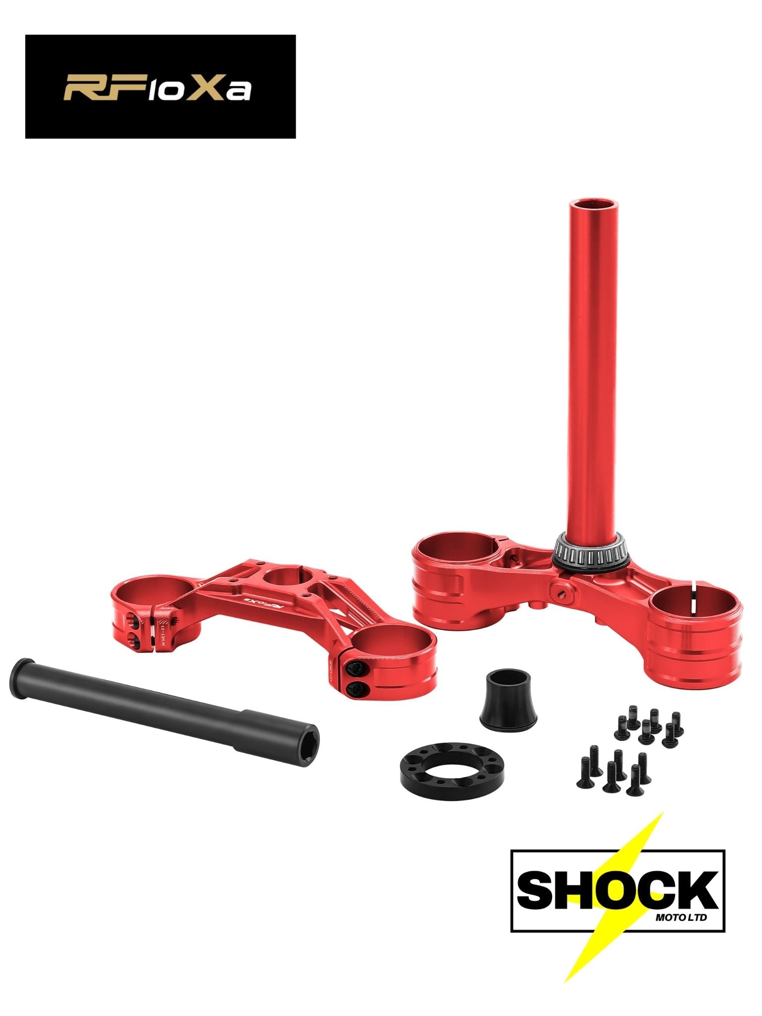 RFloXa Max Drop Crown Triple Clamp - Shock Moto Ltd