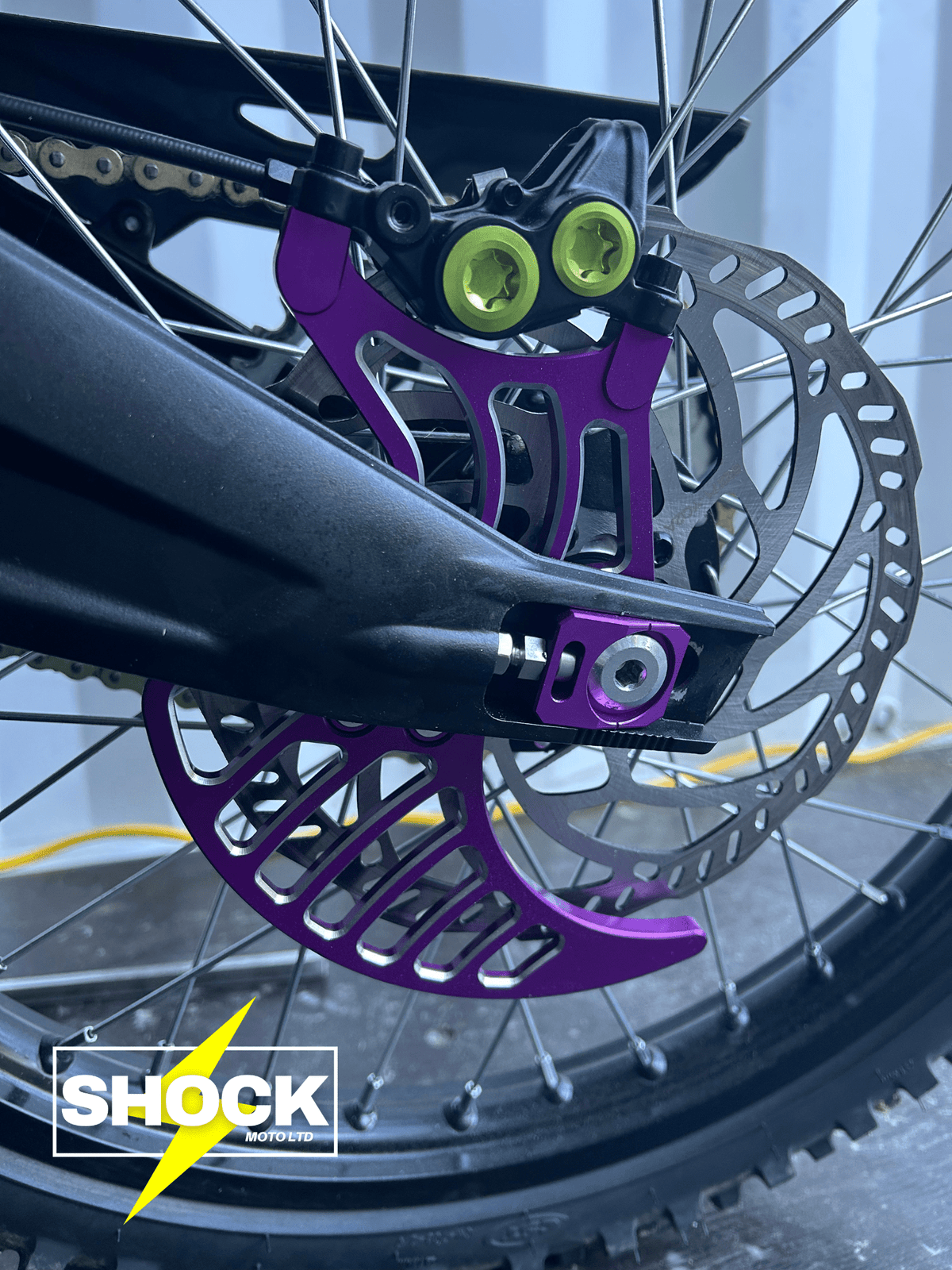 Surron Light Bee X Rear Disc Guard NZ | Shock Moto – Shock Moto Ltd