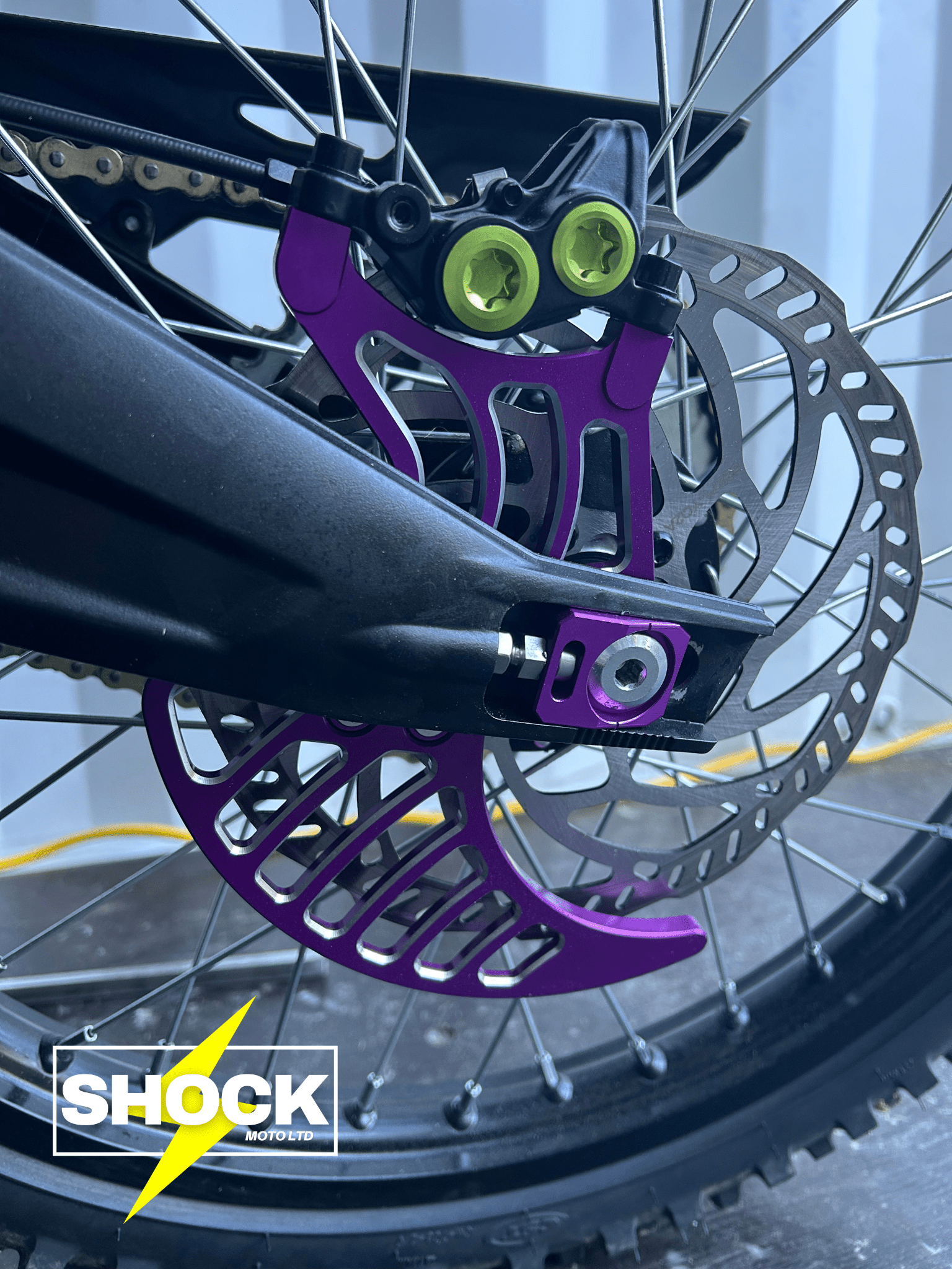 Surron Light Bee X Rear Disc Guard - Shock Moto Ltd