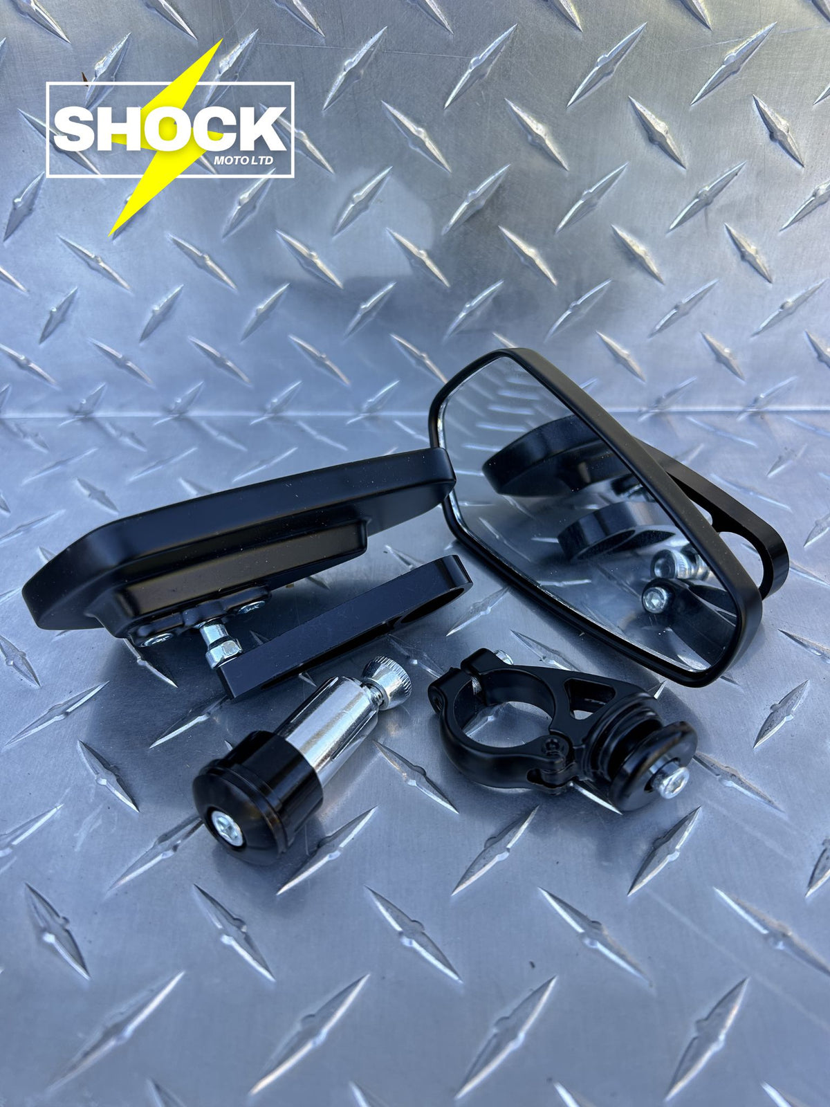 Shock Protector Rear Mirror Shell Universal Rear View Mirror for Emotos – Shock Moto Ltd