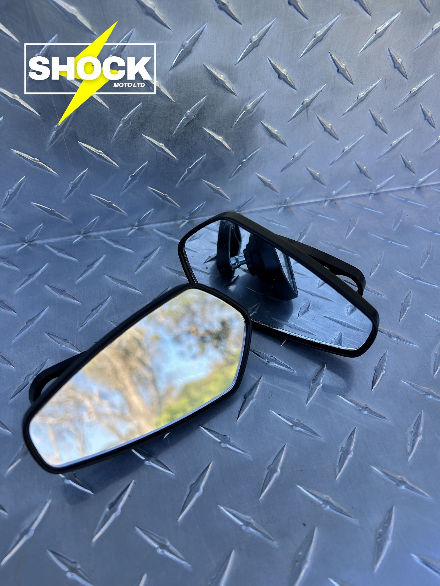 Universal Rear View Mirror for Emotos - Shock Moto Ltd