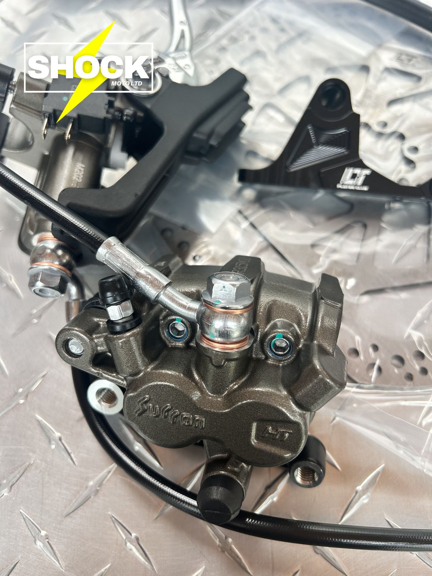 Surron Light Bee X Ultra Bee Full Brake Upgrade Kit (Front + Rear) - Shock Moto Ltd