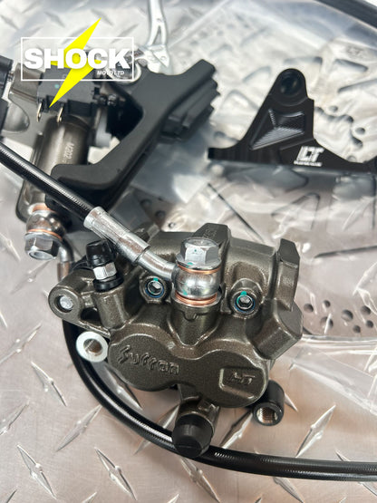Surron Light Bee X Ultra Bee Full Brake Upgrade Kit (Front + Rear) - Shock Moto Ltd