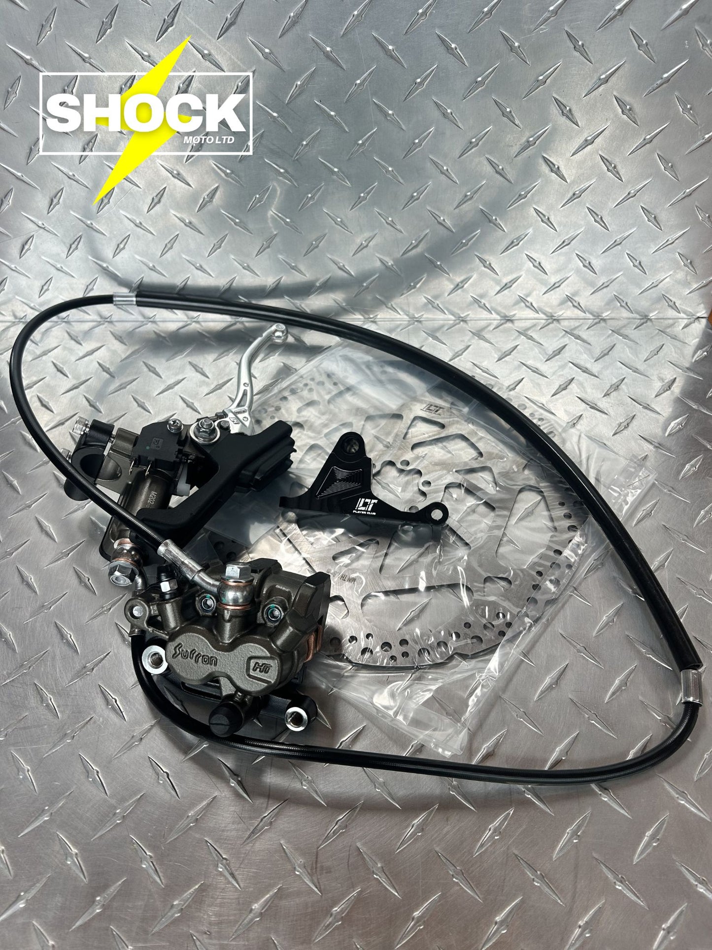 Surron Light Bee X Ultra Bee Full Brake Upgrade Kit (Front + Rear) - Shock Moto Ltd