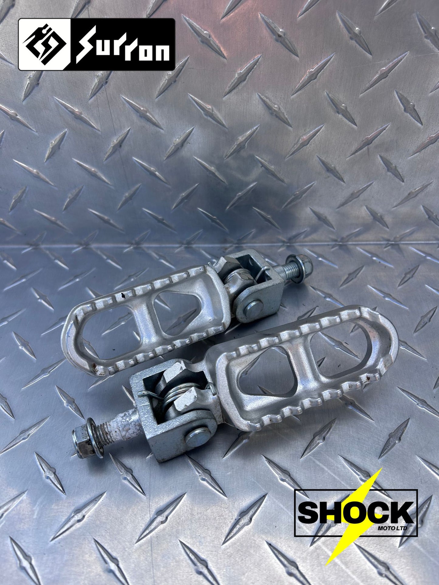 Light Bee X OEM Foot Pegs – Pre - Owned - Shock Moto Ltd