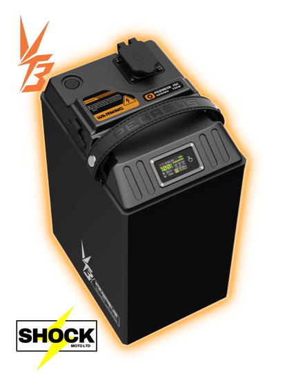 Ventus Pegasus Ultra Bee Battery 96V 56Ah – 75kW Performance Battery - Shock Moto Ltd