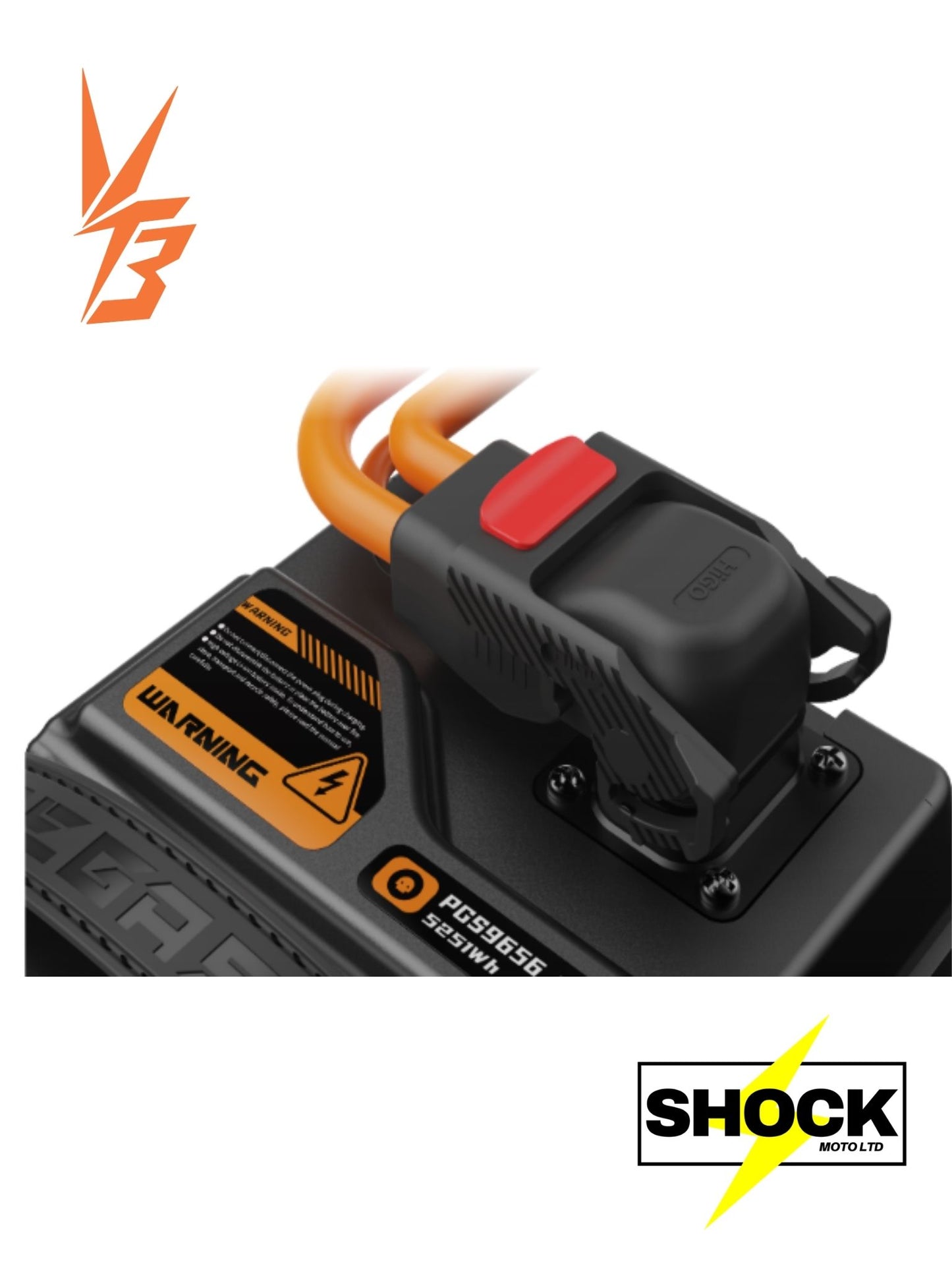 Ventus Pegasus Ultra Bee Battery 96V 56Ah – 75kW Performance Battery - Shock Moto Ltd