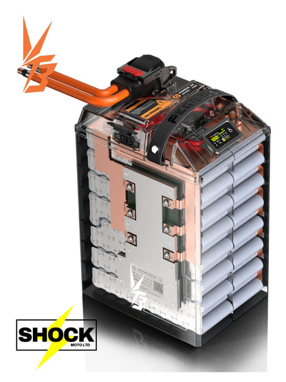 Ventus Pegasus Ultra Bee Battery 96V 56Ah – 75kW Performance Battery - Shock Moto Ltd