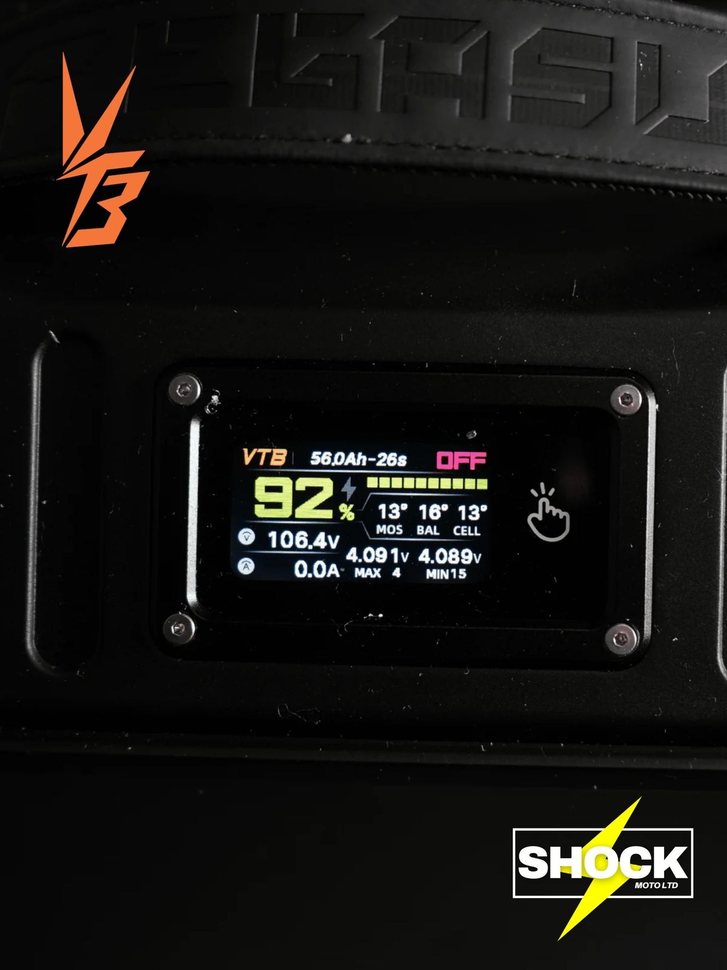 Ventus Pegasus Ultra Bee Battery 96V 56Ah – 75kW Performance Battery - Shock Moto Ltd