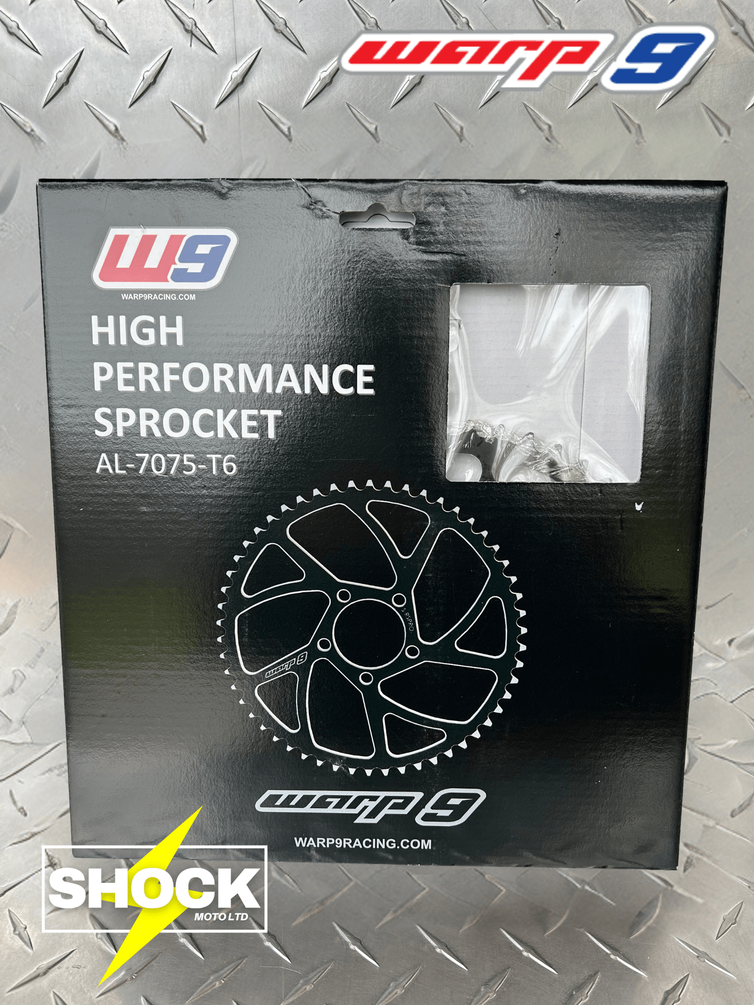 Warp 9 Light Bee X 48T Sprocket - Shock Moto Ltd