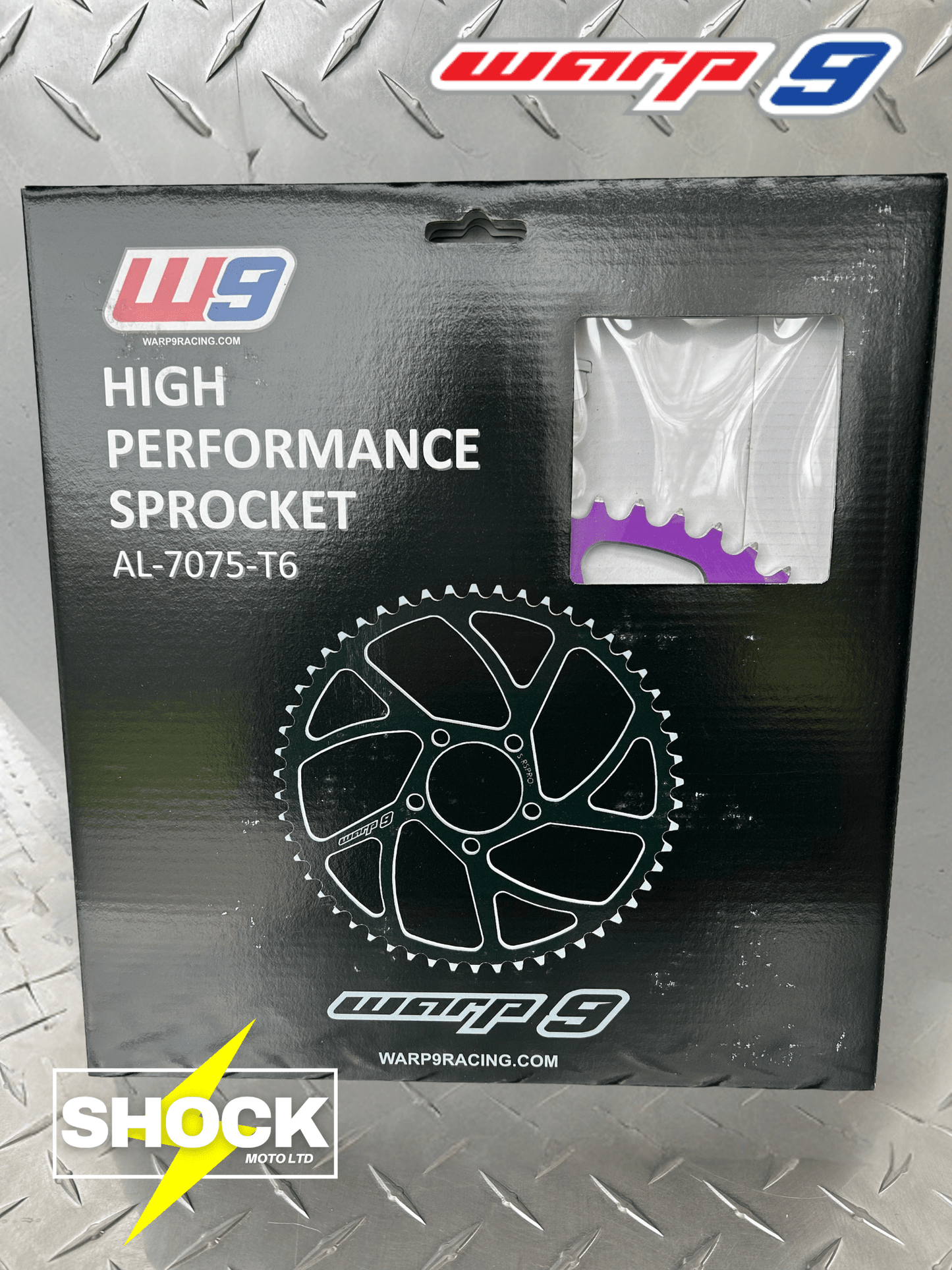 Warp 9 Light Bee X 48T Sprocket - Shock Moto Ltd