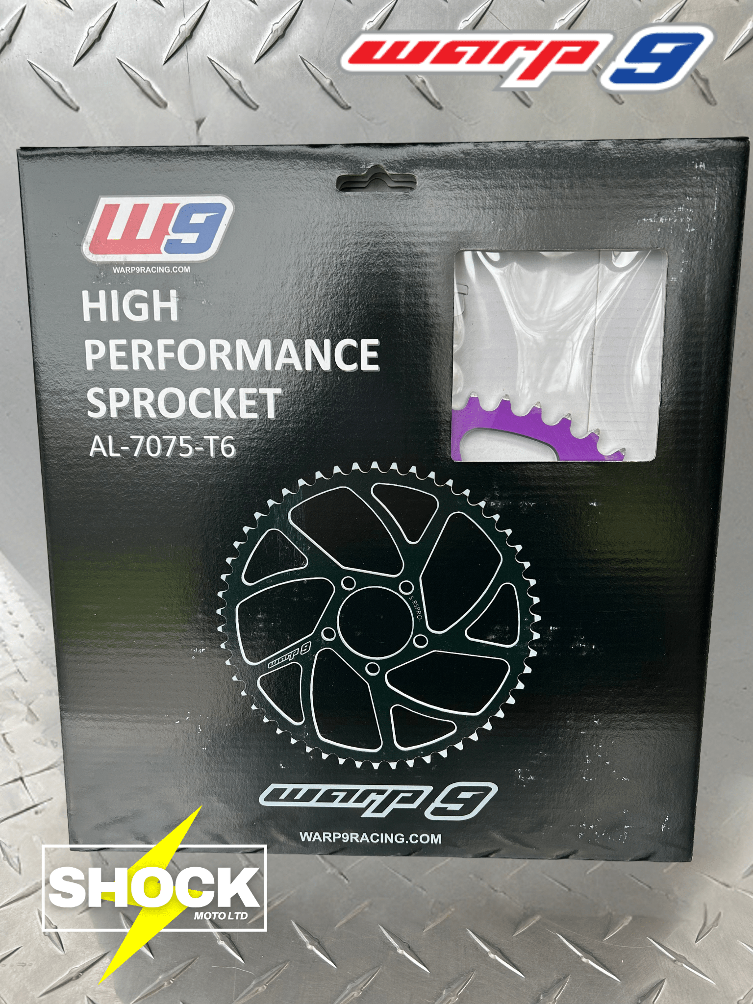Warp 9 Light Bee X 48T Sprocket - Shock Moto Ltd