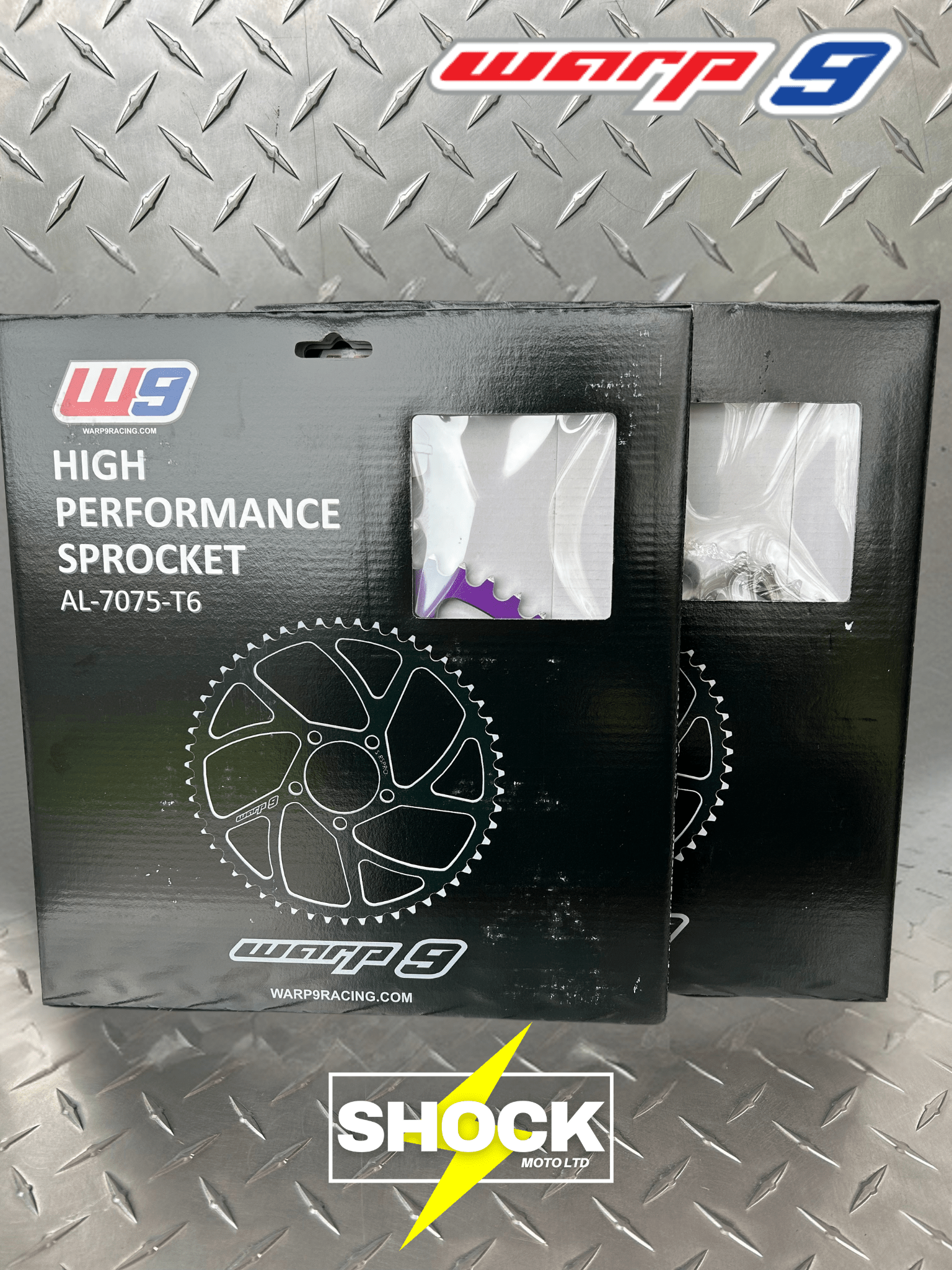 Warp 9 Light Bee X 48T Sprocket - Shock Moto Ltd