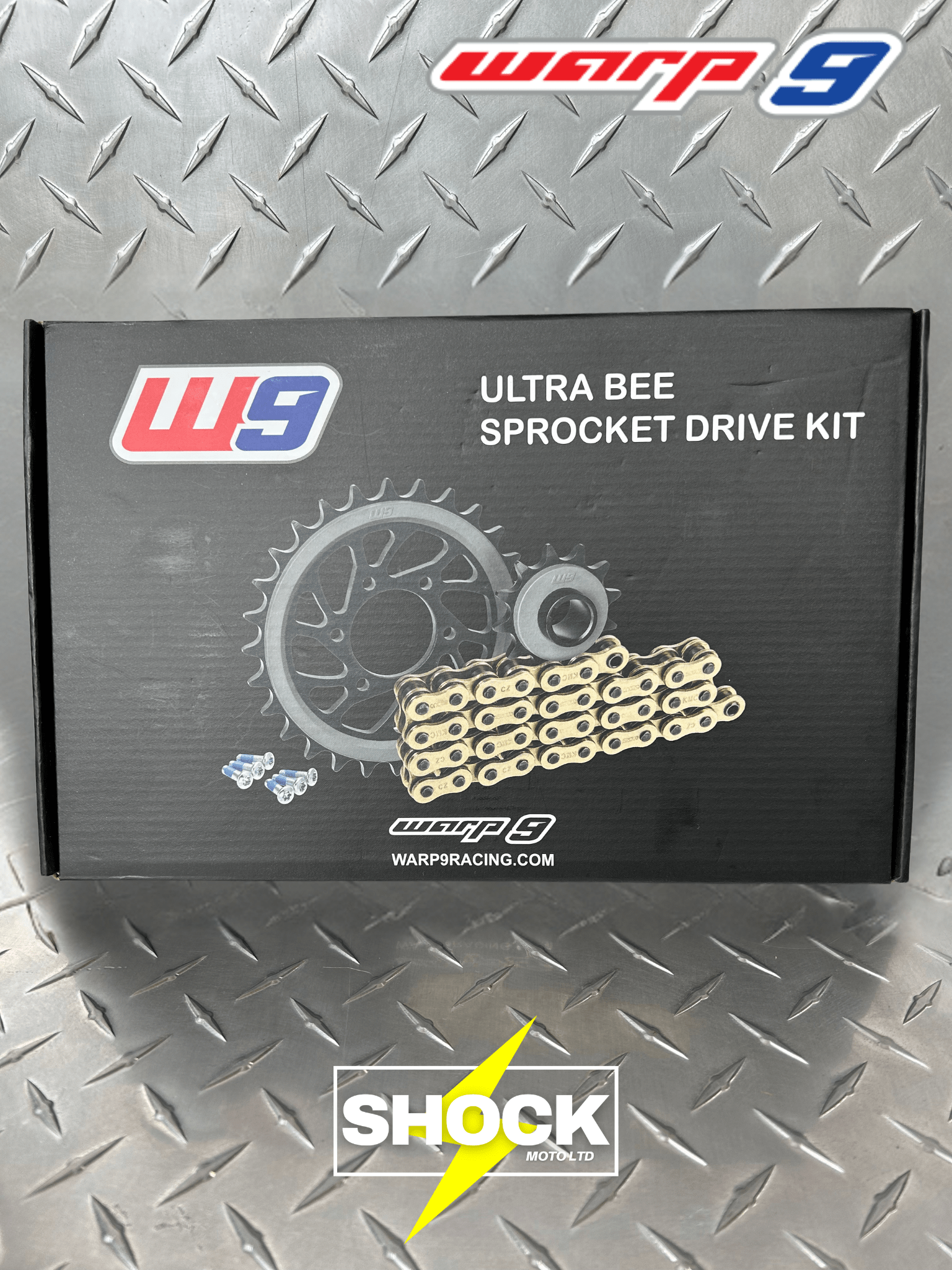 Warp 9 Ultra Bee Ultra Drive Kit - Shock Moto Ltd