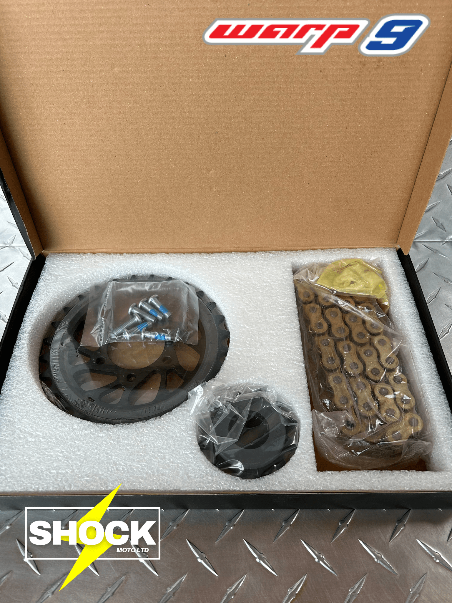 Warp 9 Ultra Bee Ultra Drive Kit - Shock Moto Ltd