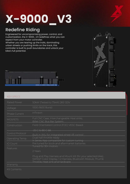 EBMX X - 9000 V3 Controller - Shock Moto Ltd