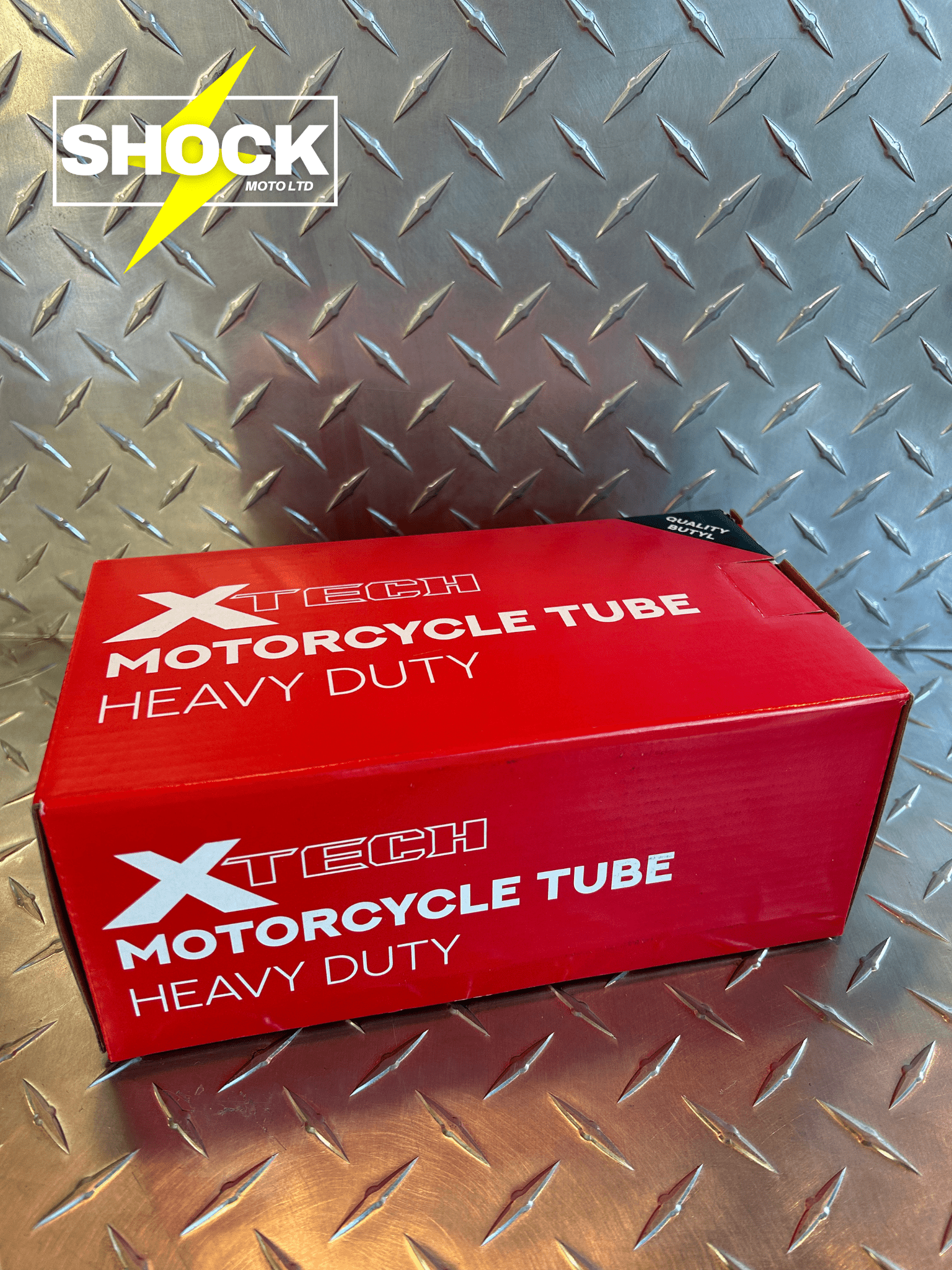 XTECH Heavy Duty Tube 70/100 - 19 - Shock Moto Ltd