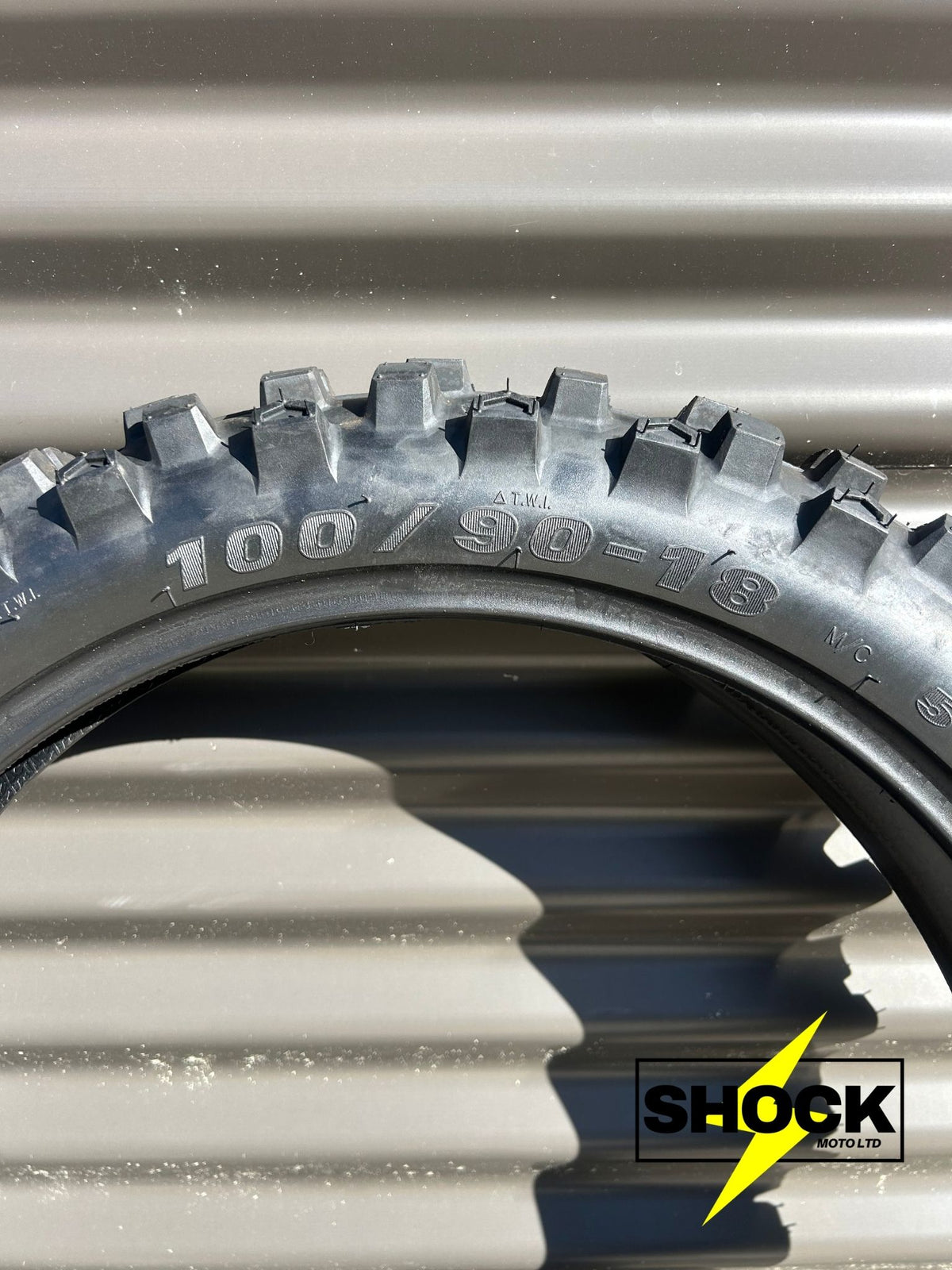 Surron Ultra Bee CST Rear Tyre & Tube 100/90-18 – Pre-Owned - Shock Moto Ltd