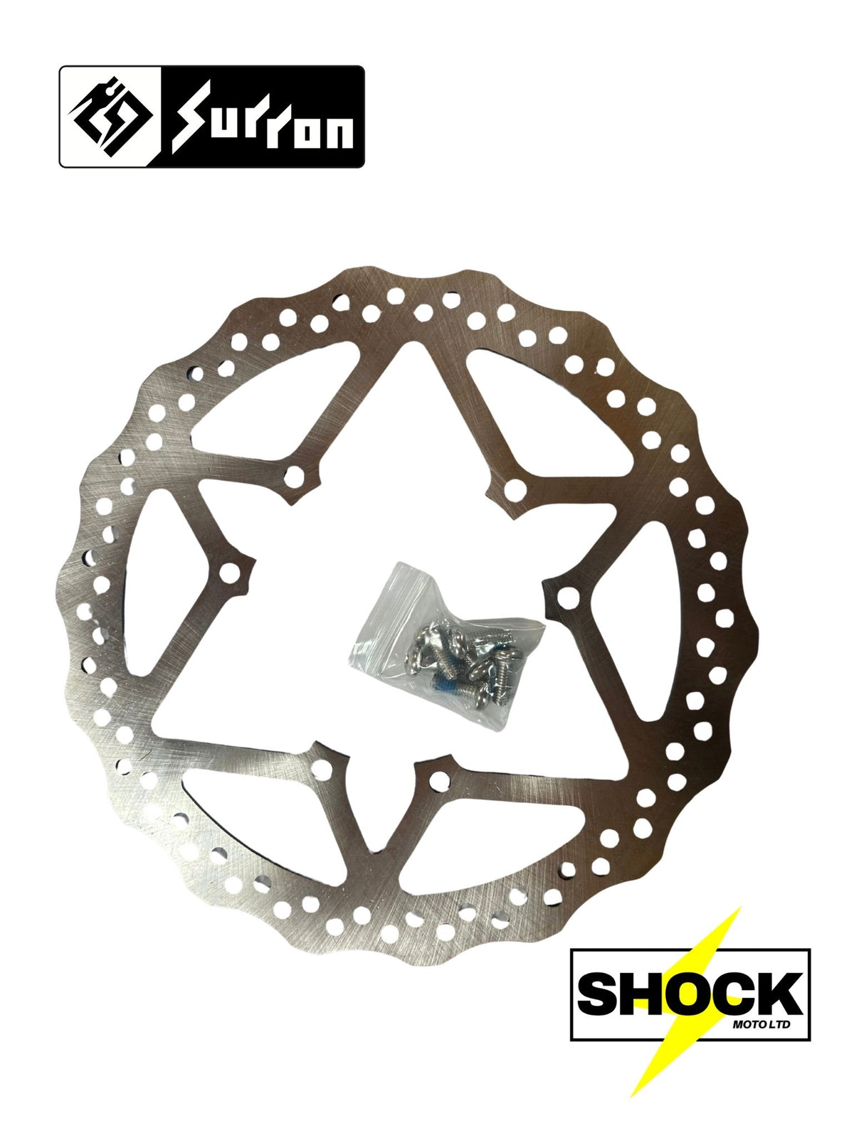Surron Ultra Bee Brake Disc Rotor – Front / Rear - Shock Moto Ltd