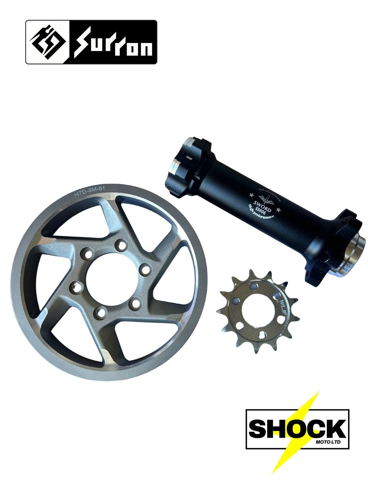 Surron Ultra Bee Jackshaft Assembly & Components - Shock Moto Ltd