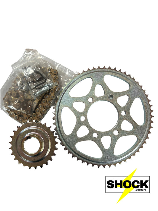 Surron Ultra Bee Primary Drive Chain & Sprocket Set - Shock Moto Ltd