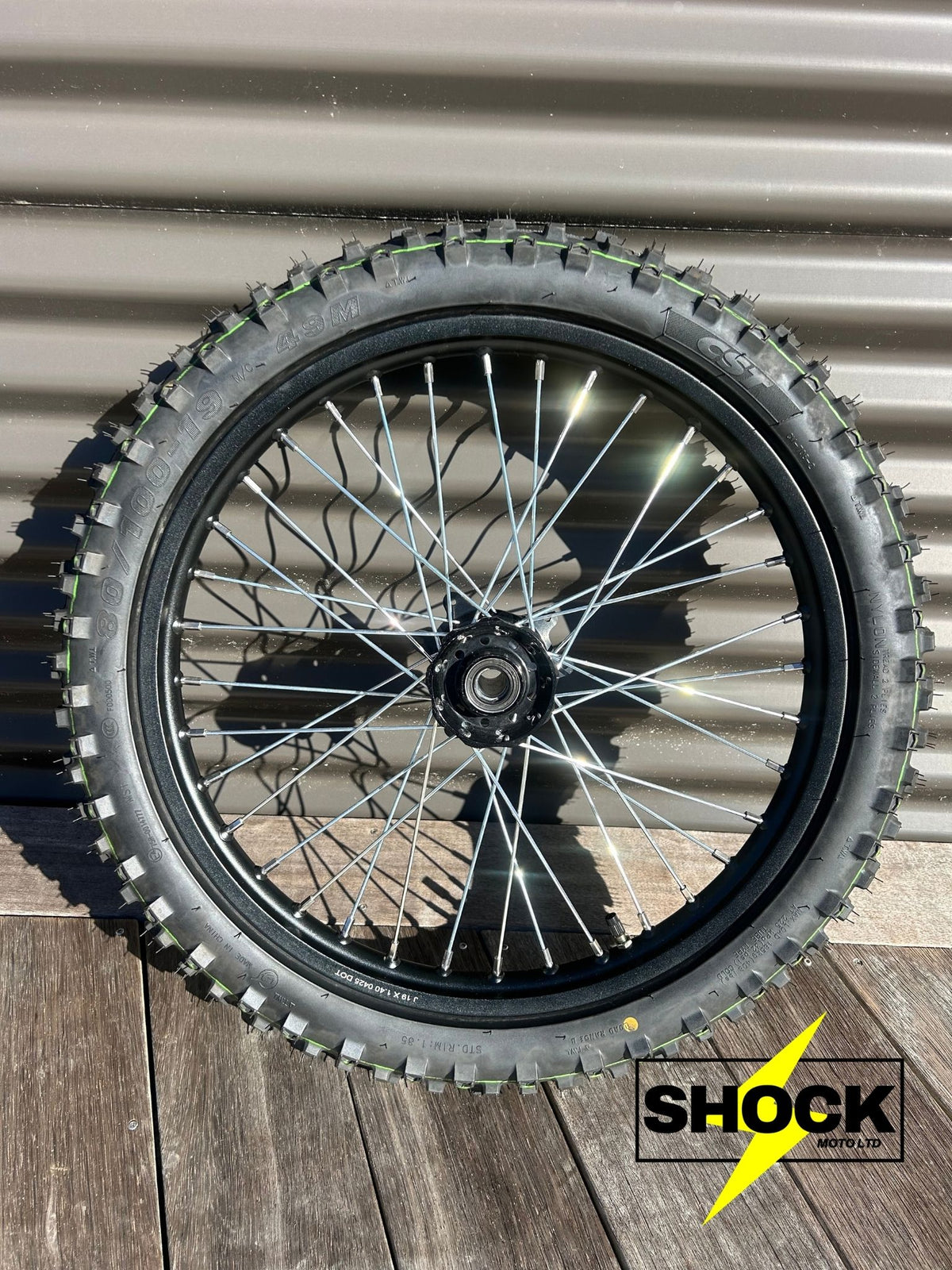 Surron Ultra Bee 19-Inch Front Wheel + Tyre – Unused - Shock Moto Ltd